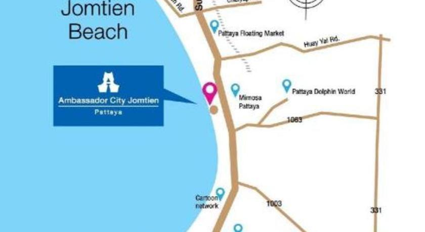 Ambassador City Jomtien Pattaya - Ocean Wing Otel Na Chom Thian Dış mekan fotoğraf
